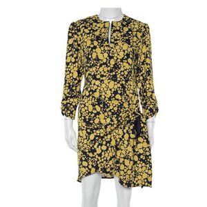 Victoria Beckham Crepe Faux Wrap Mini Dress sz 6 Retail $1200 Party Bow Luxury